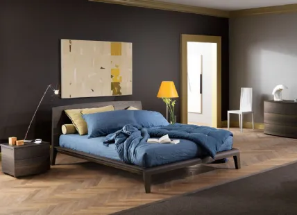 Letto in Rovere Termotrattato