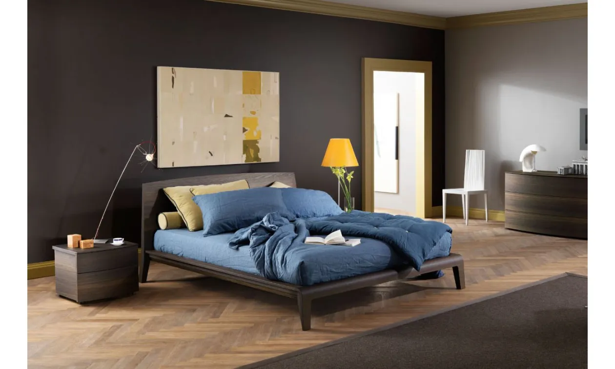 Letto in Rovere Termotrattato