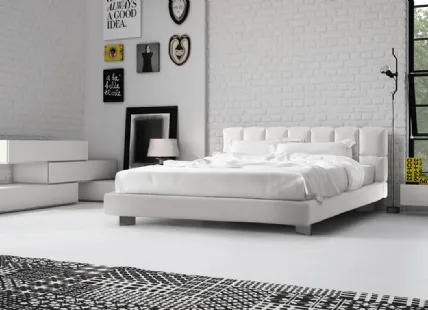 Letto in Pelle Sfoderabile
